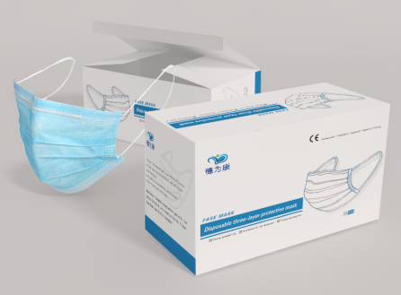 上海醫用口罩包裝盒印刷的幾個色彩搭配  第1張