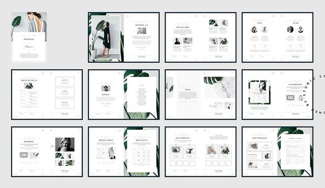 20款現(xiàn)代風格畫冊設計欣賞/折頁設計-畫冊  第23張