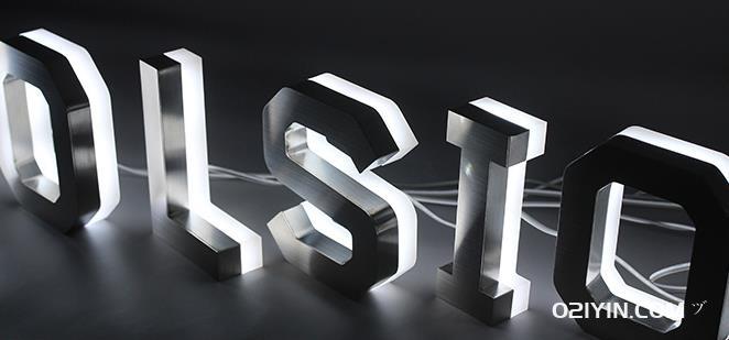 背發光字戶外門頭招牌亞克力迷你led燈發光字  第4張