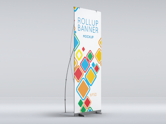 展會韓式X展架制作費用多少?  第1張