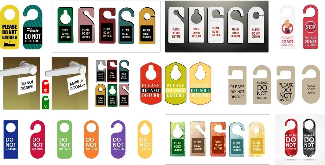 國(guó)外設(shè)計(jì)酒店掛卡印刷  第2張