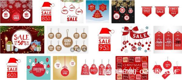 圣誕節(jié)促銷吊卡印刷  第3張