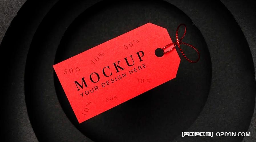 布紋卡衣服吊牌定制  第4張